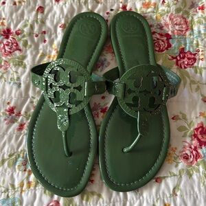 Tory Burch Miller sandals size 8.5 excellent condition